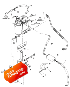 Vapor Separator Tank And Fuel Lines ( Tank  )