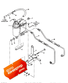 Vapor Separator Tank And Fuel Lines ( Tank  )