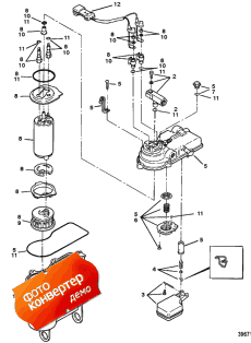 Vapor Separator Tank, Sn & Up (see Note) ( Tank, Sn &  (see Note))