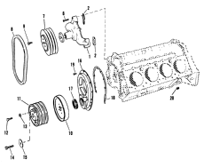 Water Pump And Front Cover (    )