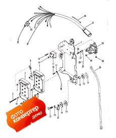 Wiring Harness, Starter Solenoid & Reftifier (Wi  ,   & Reftifier)