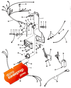 Wiring Harness, Starter Solenoid And Rectifier (Wi  ,    )