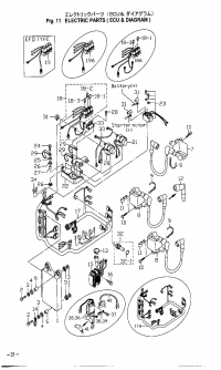   <br /> Electric Parts Ecu & Diagram