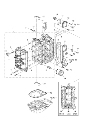 Fig.01   /   <br /> Fig.01 Cylinder / Crank Case