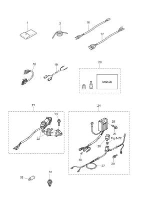Fig.24     <br /> Fig.24 Optional Parts (accessories)