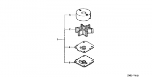      (1) (Impeller Pump Kit (1))