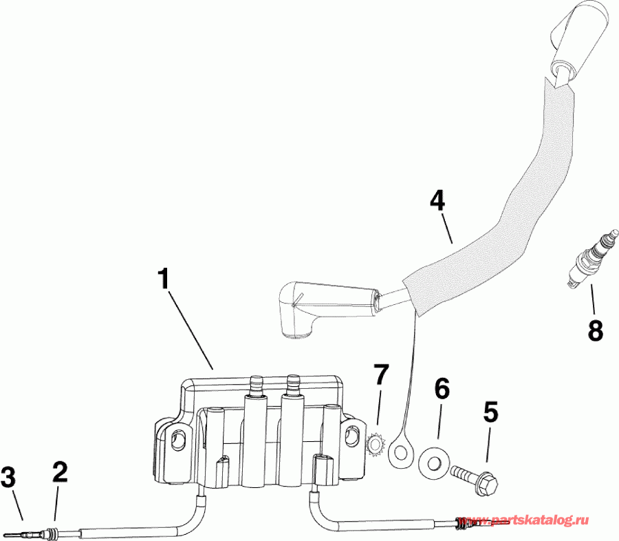  Evinrude E150DPLSCR  - nition Coils / nition Coils