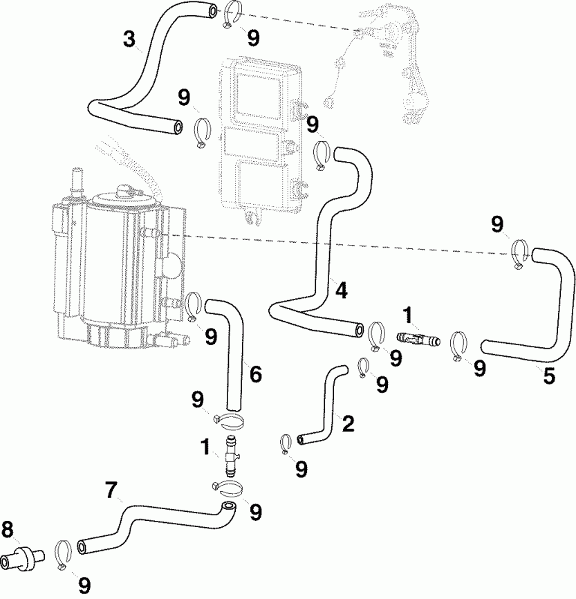    E90WDELSCS  - oling Hoses - oling s