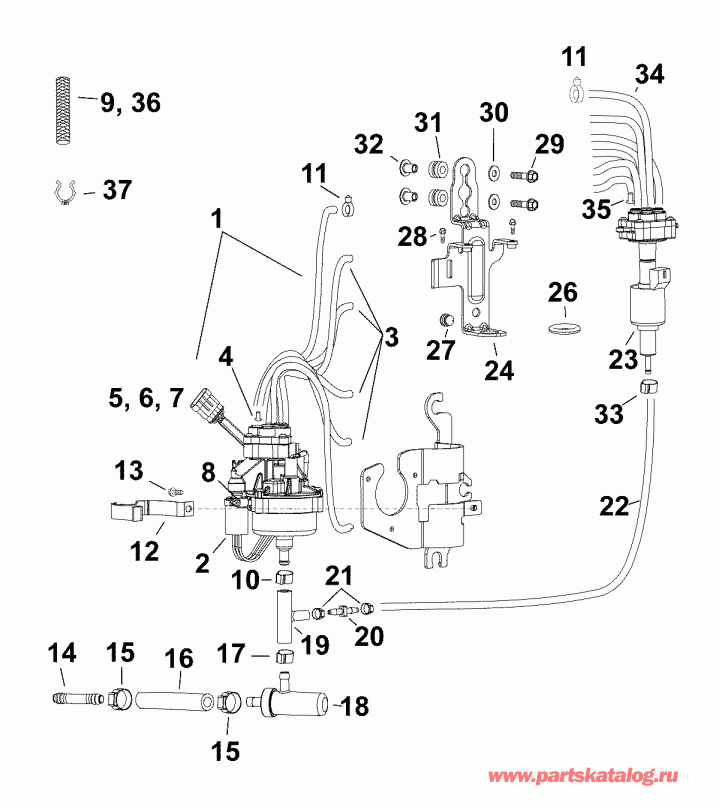   EVINRUDE DE300PZABA  -   (3.4 L)