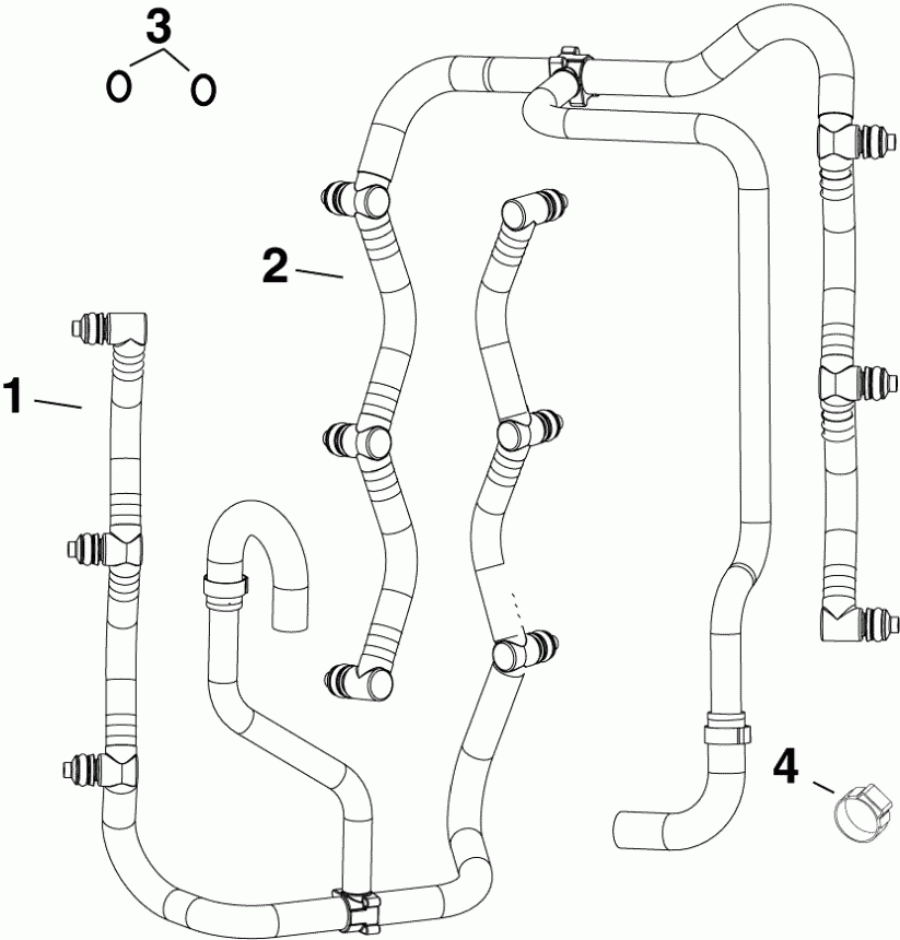 ����� ������� E175DPXABG  - fuel Rails - ��������� ����������s