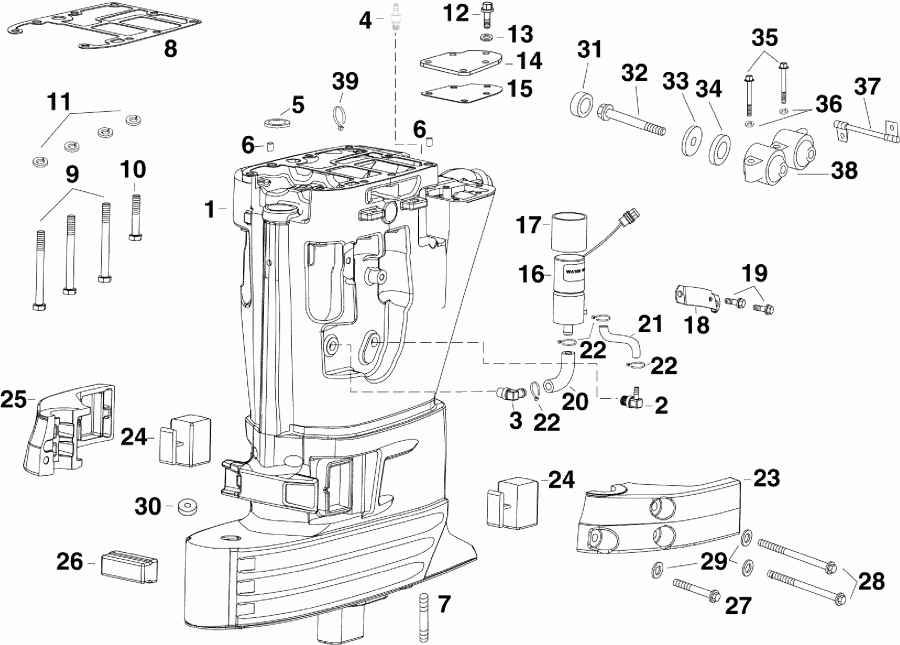    E55MJRLAFA  -   - exhaust Housing