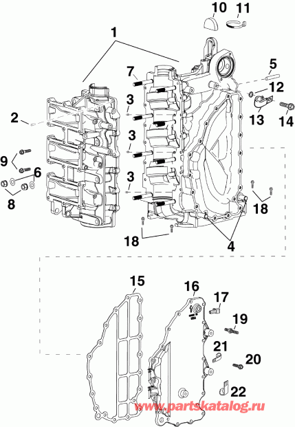    E90GNLAFA  -  &   / cylinder & Crankcase