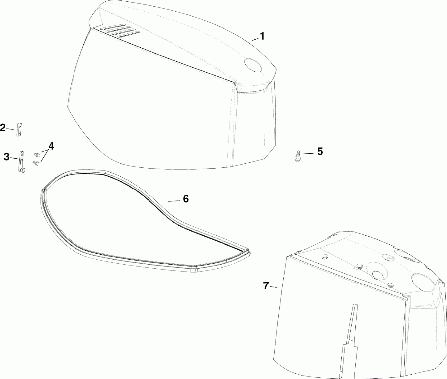  Evinrude E115DPXIIB  - gine  / gine Cover