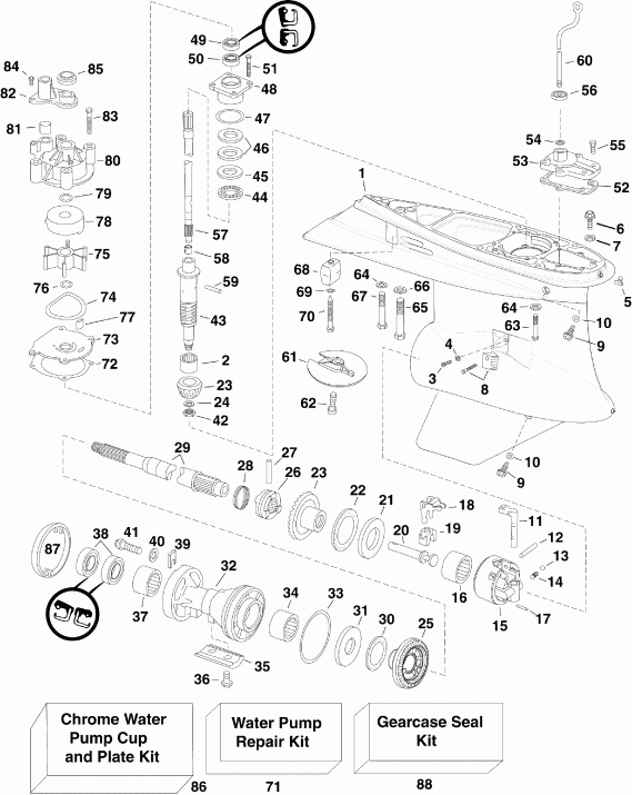    EVINRUDE E150HSLINM  - ype