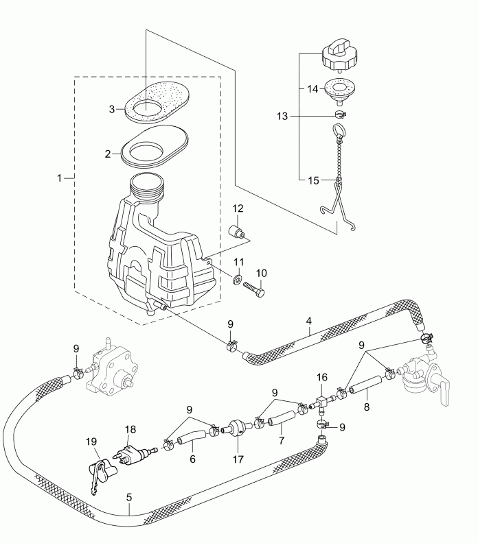 �������� ����� Evinrude E4RL4INS  - integral Fuel Tank