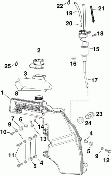 ��������� ����� EVINRUDE E55MRLAAA  - �������� ��� & �����