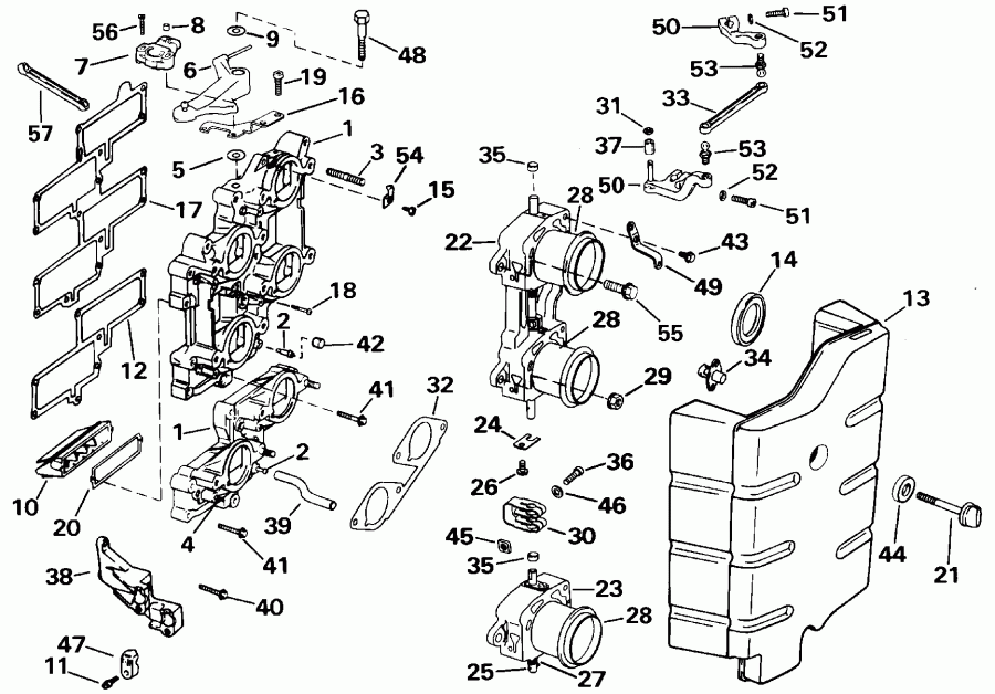  ������� E250FCXSSS FFI, Elec Start, TNT, 25 IN s  - take Manifold - take ���������