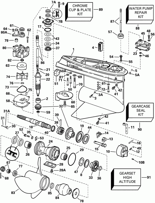 EVINRUDE E135FCXSIF FFI, elec start, TNT, 25 in s  - �������� Rotation - Fpl - Fl Models - Standard Rotation - Fpl - Fl Models