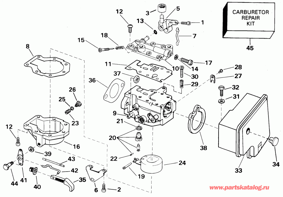 ��������� ����� ������� E8WRLSIR Commercial, rope start, tiller,  - rburetor