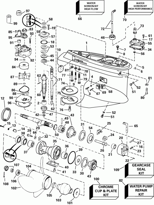  EVINRUDE E90FPLSNF Ficht Fuel Injection, 20 in.,   - Fpx Models