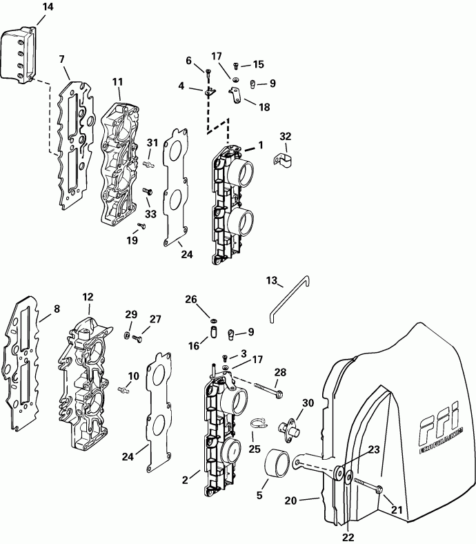 �������� ��������� ����� EVINRUDE E90FPLSTB  - take ���������