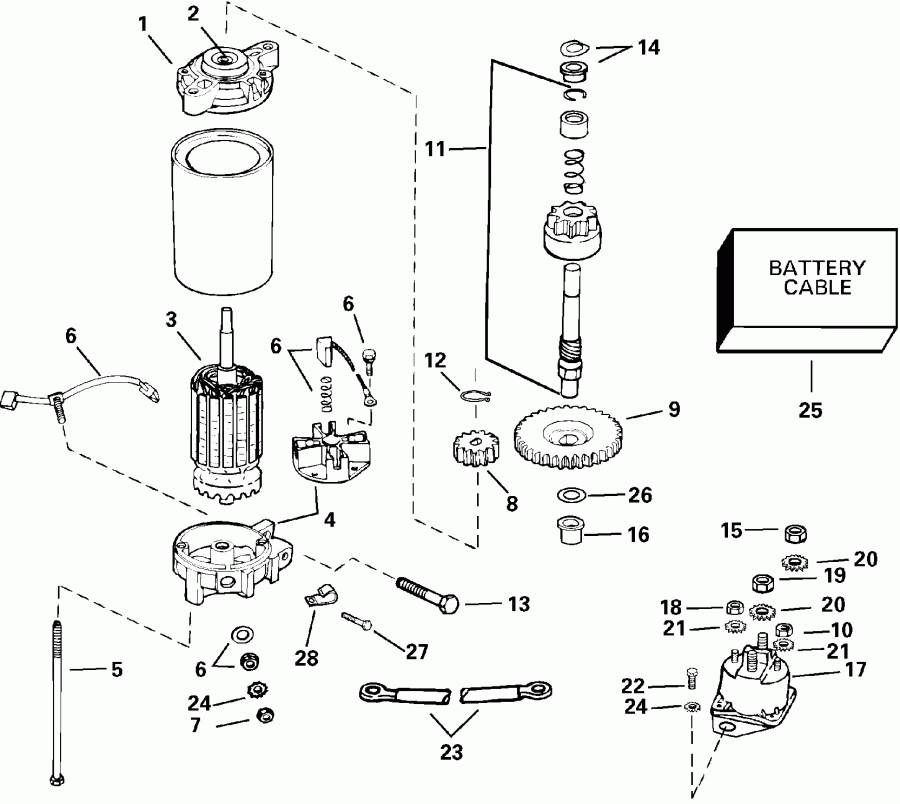 ��������� ������� E175FCXSRE  - ectric Starter