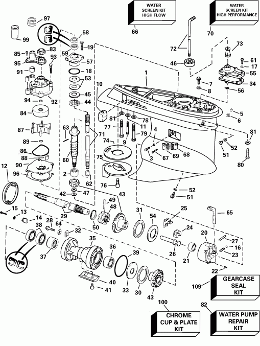 ��������� Evinrude E115FPXSOD  - Fpx Models - Fpx Models