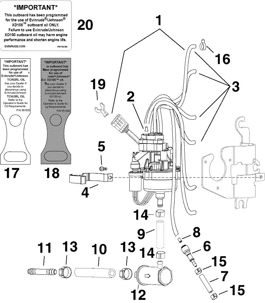��������� ����� ������� E225DCZSOC  - l ����� - l Pump