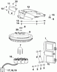 Emm, ,  (Emm, Stator, Flywheel)