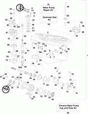  Px , W Models (Gearcase Px , W Models)