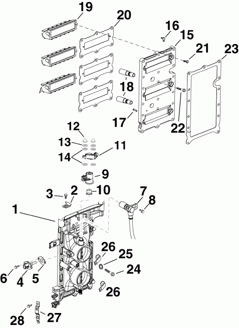 ����� ������� E90DSLSDR  - take ��������� Assembly / take Manifold Assembly