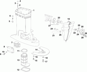   & Muffler (Exhaust Housing & Muffler)