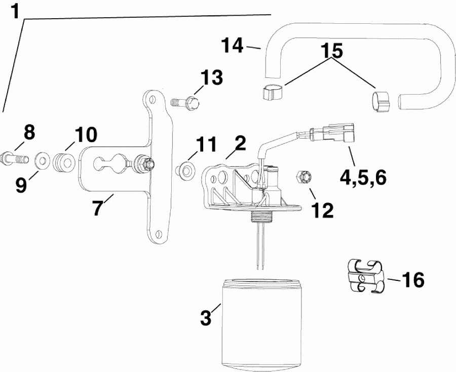   Evinrude E225DPLSUG  - el  - el Filter