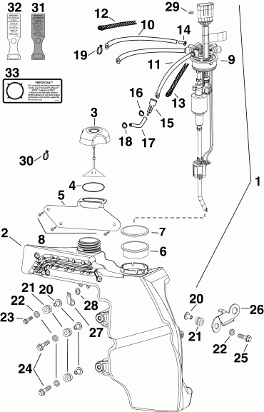   E60DPLSUM  - l Tank & Pump