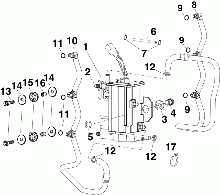 ��������� �������� ����� ������� E75DPLSEE  - el Pump & Vapor Separator - el ����� & ��������������