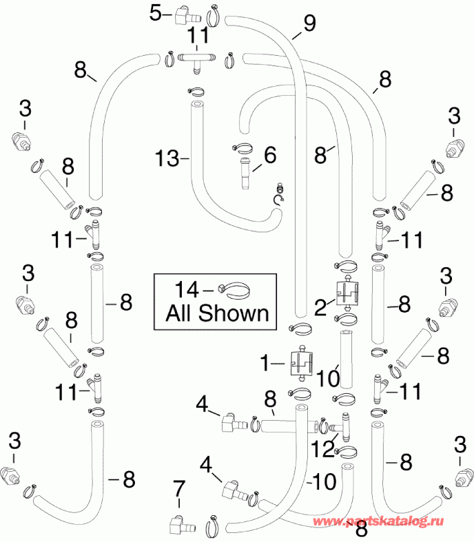  ������� E300DCXISG  - l Recirculation Hoses