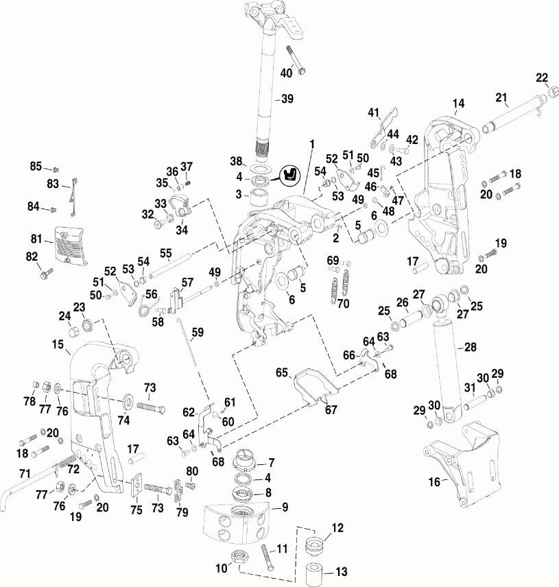 ����� EVINRUDE E90WDEXISR  - W Models