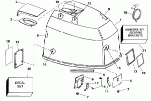   () - Evinrude (Engine Cover - Evinrude)