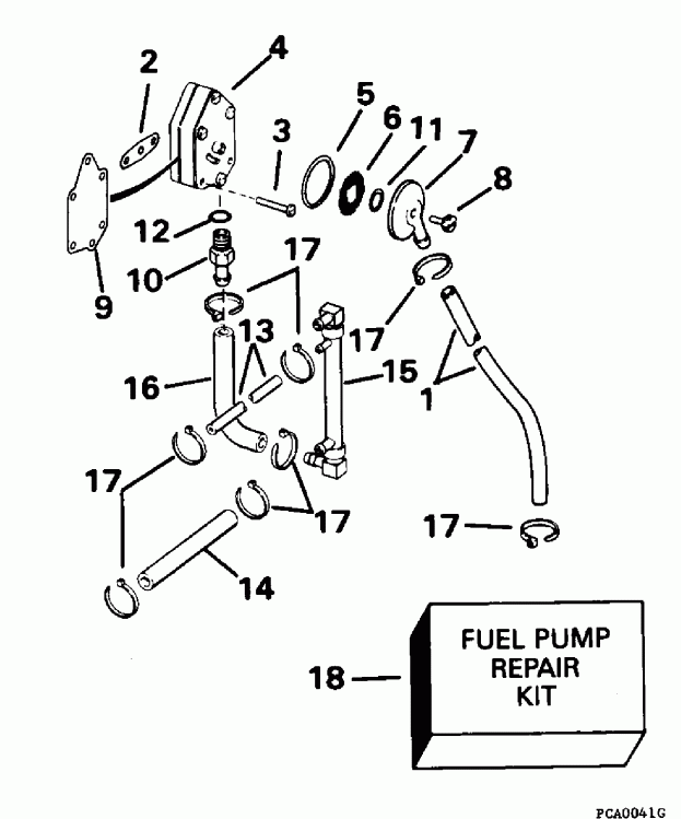 ����� Evinrude E112TSXEOC 1995  - el Pump