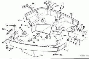    (Lower Engine Cover)