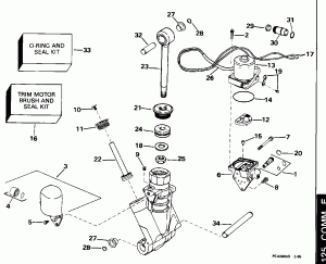    Hydraulic Assembly (Power Trim/tilt Hydraulic Assembly)