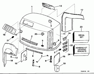   () - Evinrude (Engine Cover - Evinrude)