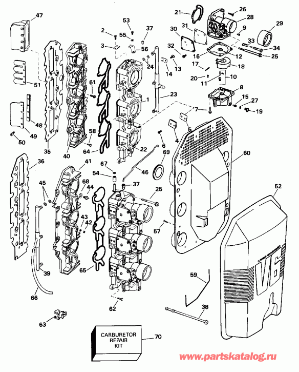  ������� E150WTXEOR 1995  - rburetor � �������� ���������
