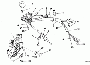     (Power Trim/tilt Electrical)