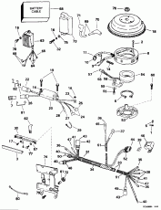 Ignition System - Electric Start 40te - 40ttl Models (Ignition System - Electric Start 40te - 40ttl Models)