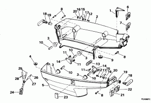    (Lower Engine Cover)