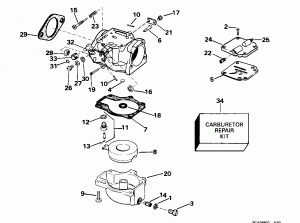  - 50, 60, 70 (Carburetor - 50, 60, 70)