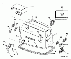   () - Evinrude (Engine Cover - Evinrude)
