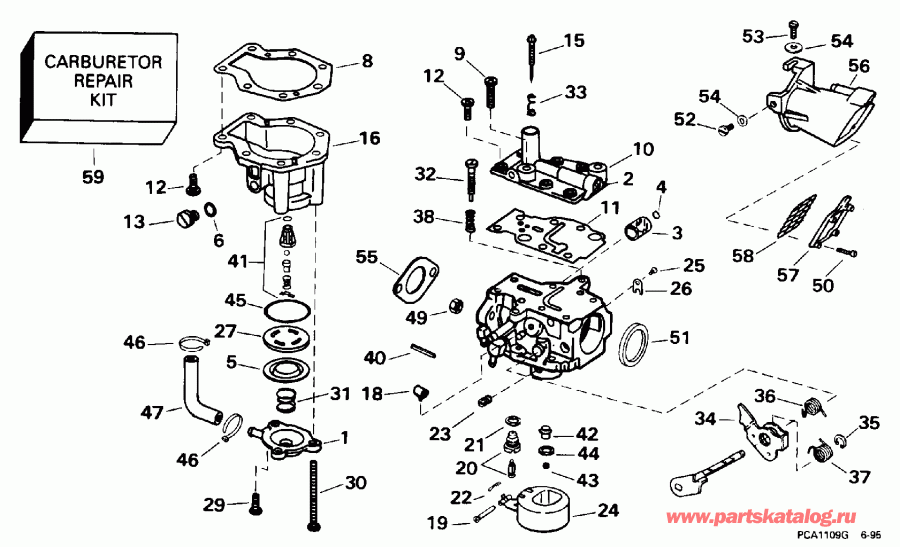   Evinrude BE10FRELDR 1996  - 15 H.p.