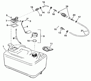   P / n 176206 (Fuel Tank P/n 176206)